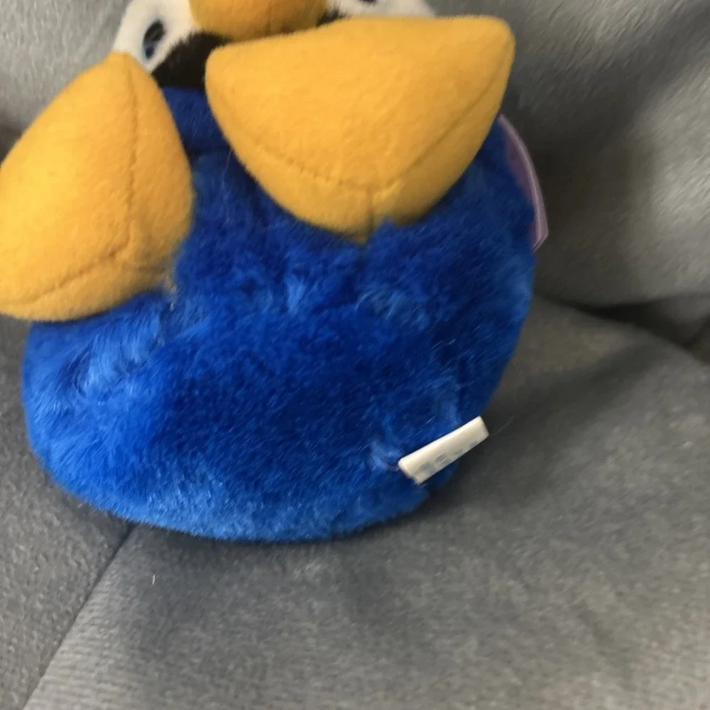 Swibco Puffkins Jake Blue Jay Bird Plush Stuffed Animal Blue Vintage 1998 4.5